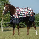 Weatherbeeta ComFiTec Essential Standard Neck Sheet - Lite (0g) - Diamond Navajo Print/Black
