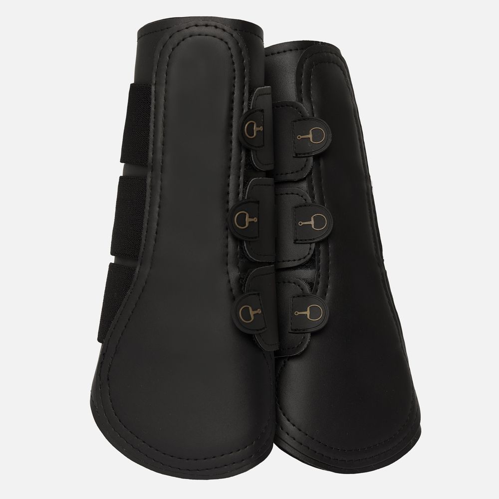 Horze Noir Neoprene Lined Brushing Boots