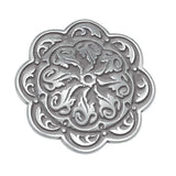 Jeremiah Watt Accented Floral Concho with Post