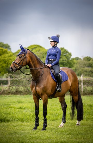 LeMieux Suede Close Contact Square Saddle Pad