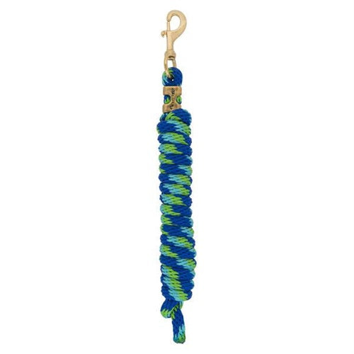 Weaver Poly Lead Rope 10ft X 5/8" with Brass Snap