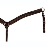 Circle Y Shaped Breast Collar Shell Tooled