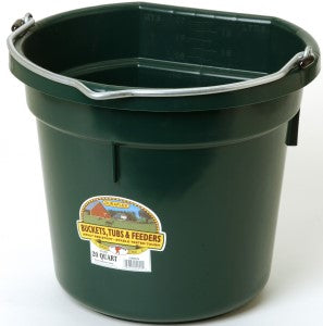 Miller 20 QT Flat Back Bucket