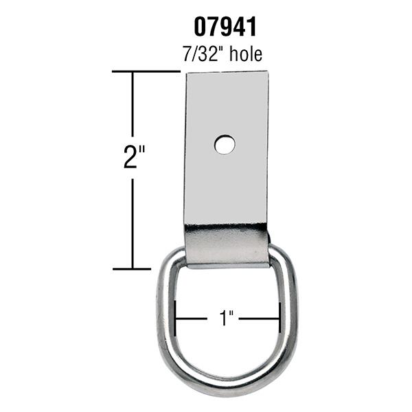 Weaver Saddle Dee with Clip - Heavy Roping Saddle