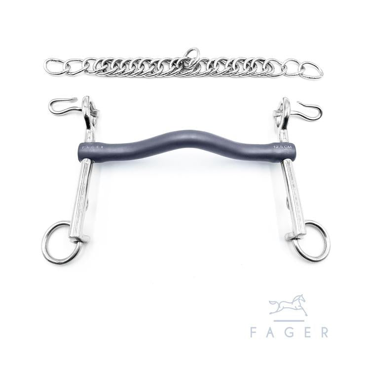 Fager Sofia Titanium Weymouth Snaffle