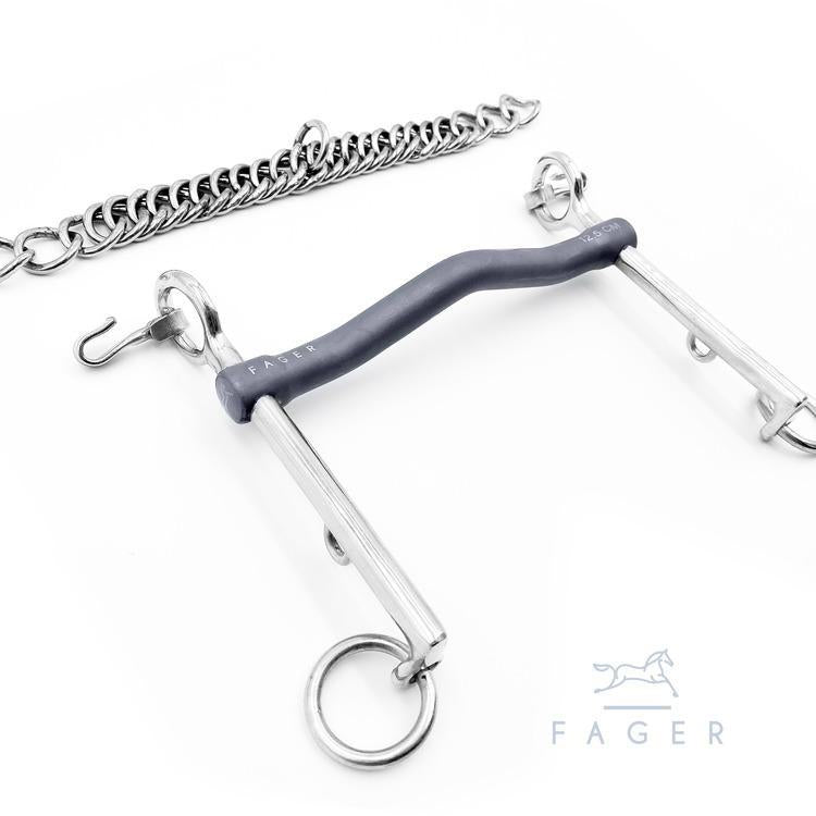 Fager Elisabeth Titanium Weymouth Snaffle