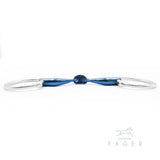 Fager Carl Titanium Fixed Ring Snaffle