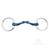Fager Carl Titanium Fixed Ring Snaffle