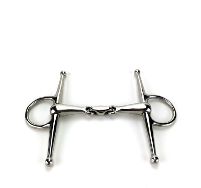 Centaur Full Cheek Double Jointed Snaffle with Lozenge
