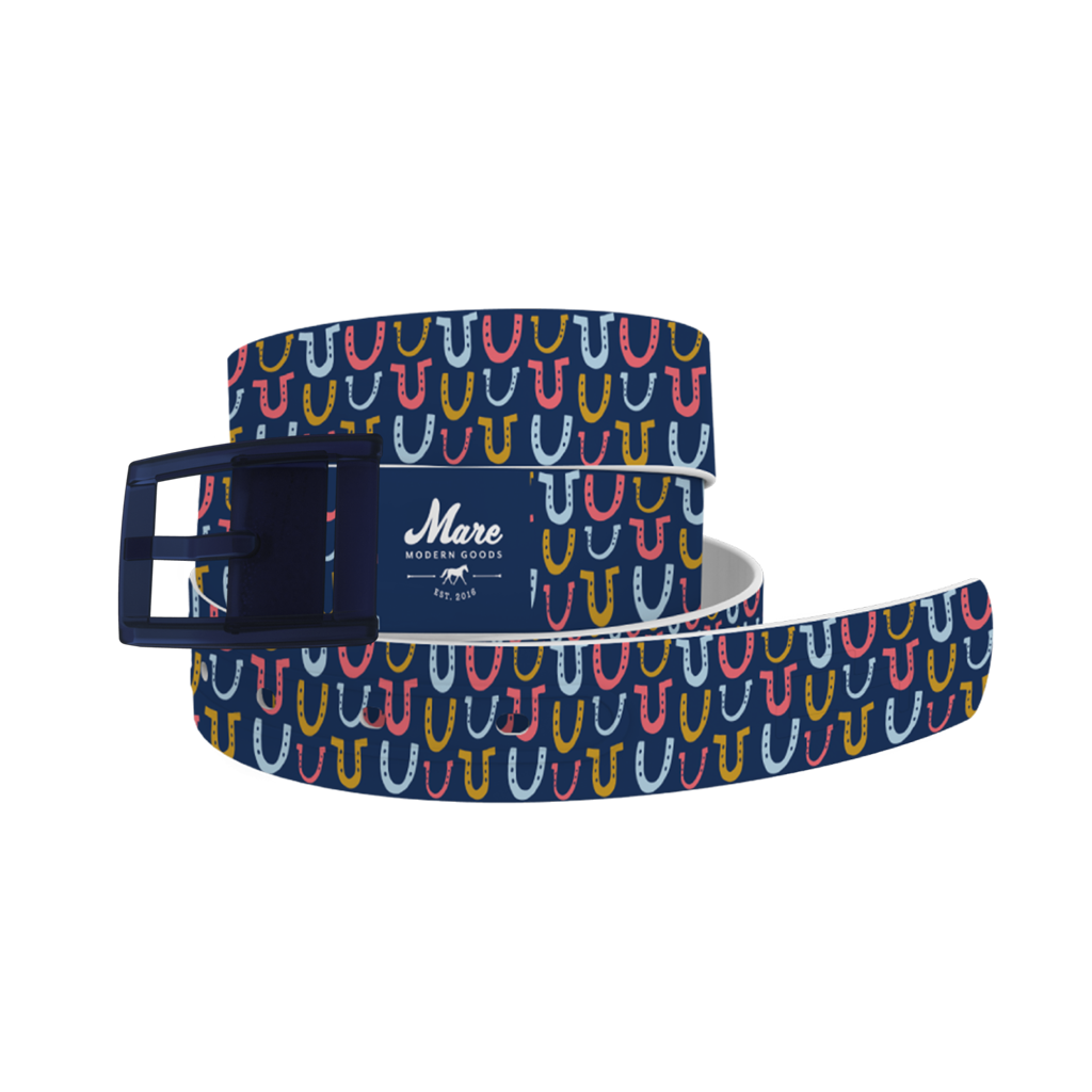 Mare Modern Goods - Lucky Belt with Navy Buckle