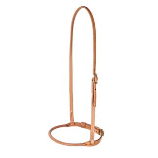 Weaver Rolled Nose Harness Leather Caveson