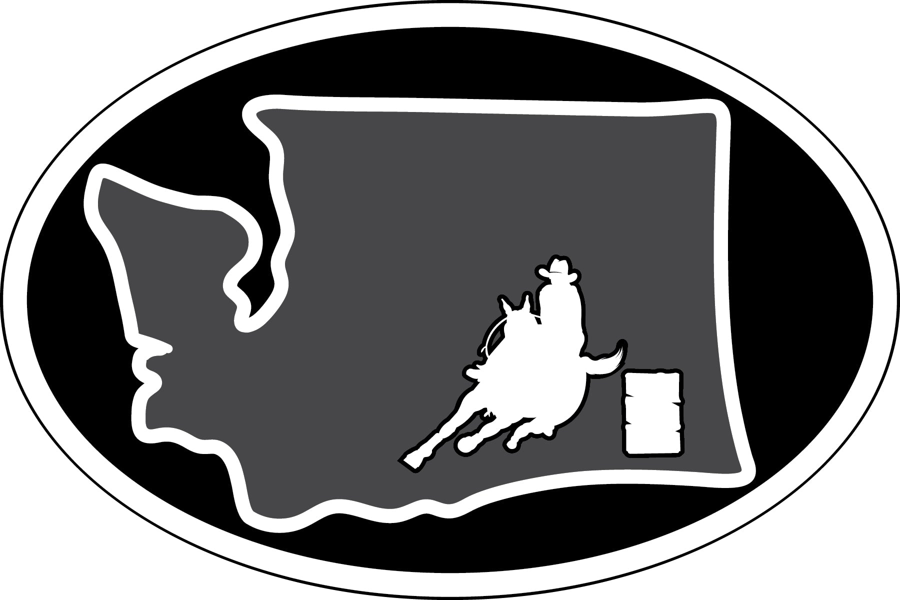 WA Horse Decals Made by Tack Room Too