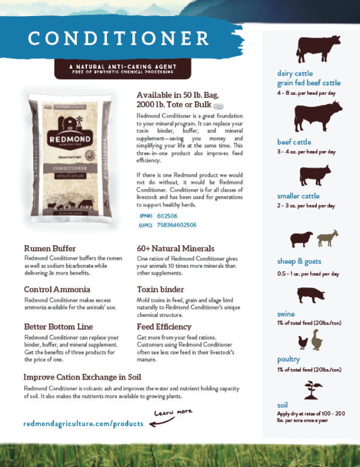 Redmond Mineral Conditioner