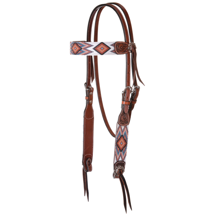Circle Y Infinity Diamond Headstall