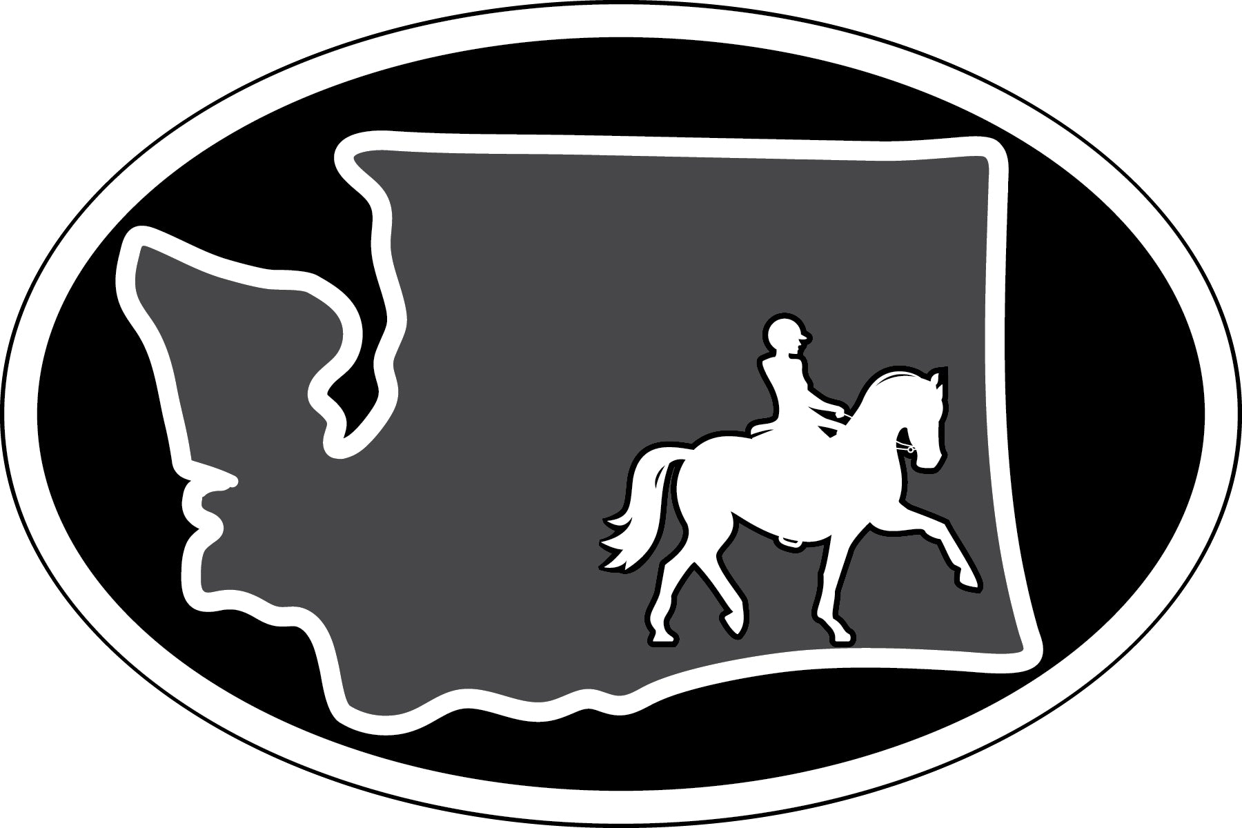 WA Horse Decals Made by Tack Room Too