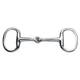 Korsteel Medium Weight Eggbutt Cheek Single Joint Snaffle