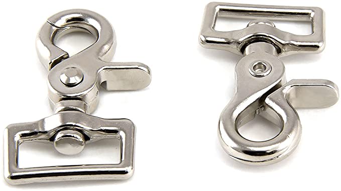 Nickel Plated Square Scissor Snap