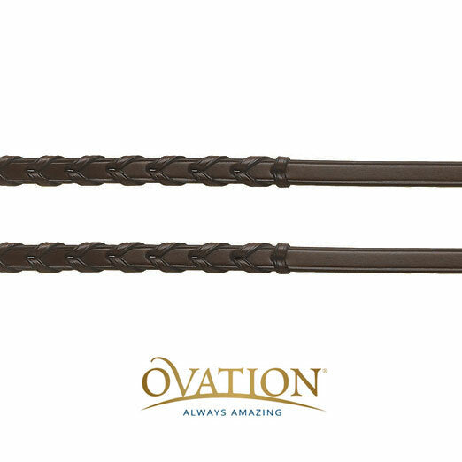 Ovation Plain Laced Leather English Reins