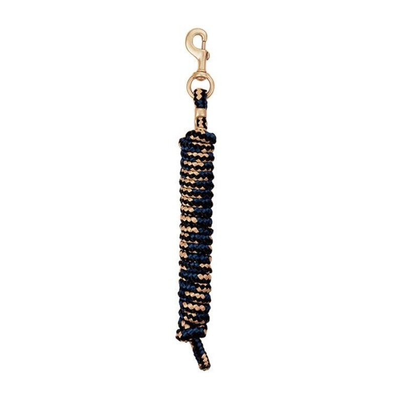 Weaver Poly Lead Rope 10ft X 5/8" with Brass Snap