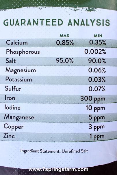 Redmond Crushed Salt