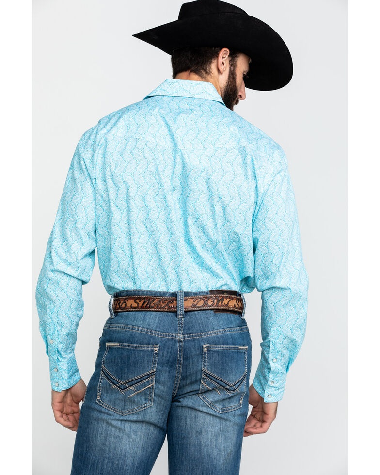 Roper Men's Amarillo Nested Paisley Long Sleeve Shirt