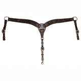 Circle Y Contoured Classic Floral Breast Collar