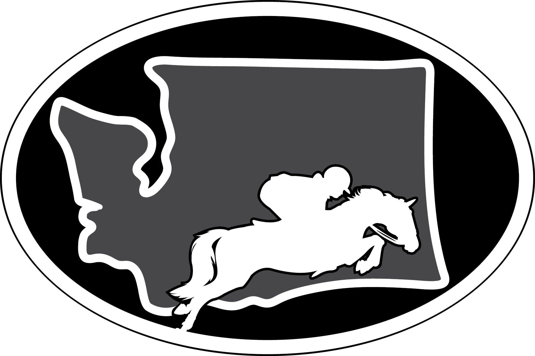 WA Horse Decals Made by Tack Room Too