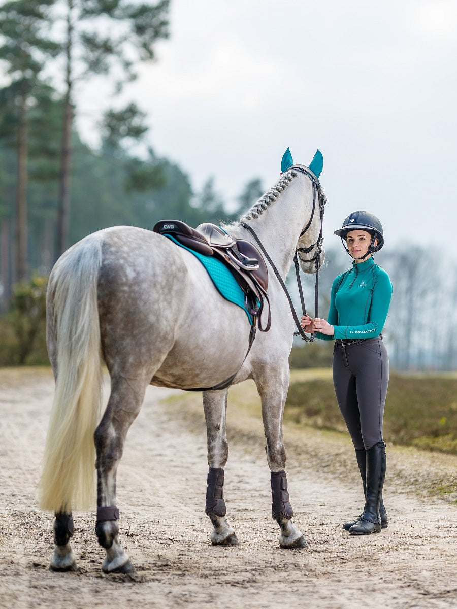 LeMieux Suede Close Contact Square Saddle Pad