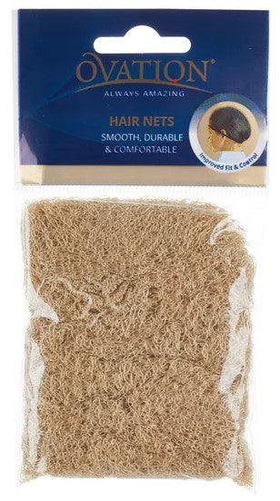 Ovation Deluxe Triple Thick Hairnet 2pk