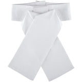 Ovation White Stock Tie