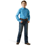 Ariat Boys Lake Classic Fit Long Sleeve Shirt