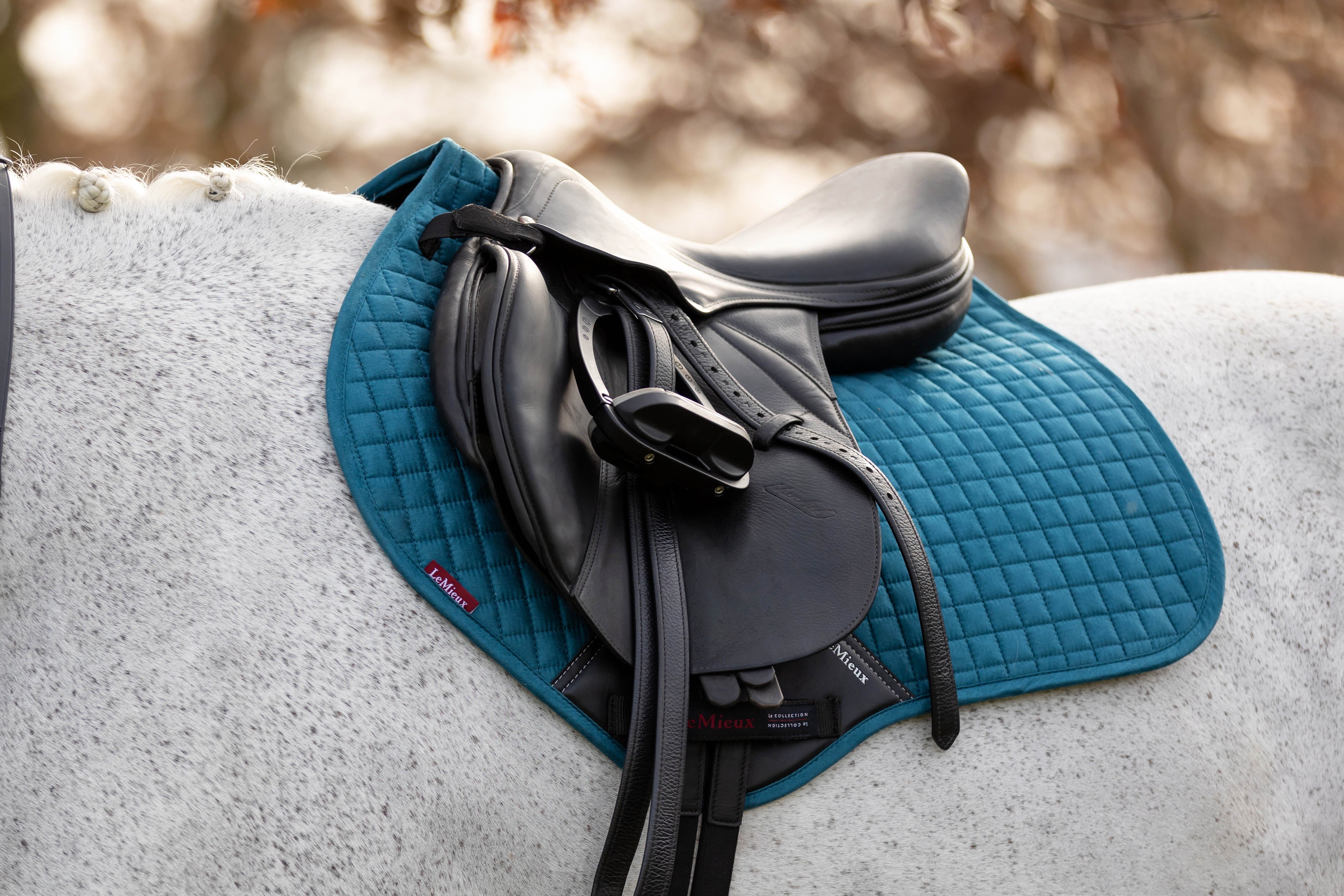 LeMieux Suede Close Contact Square Saddle Pad