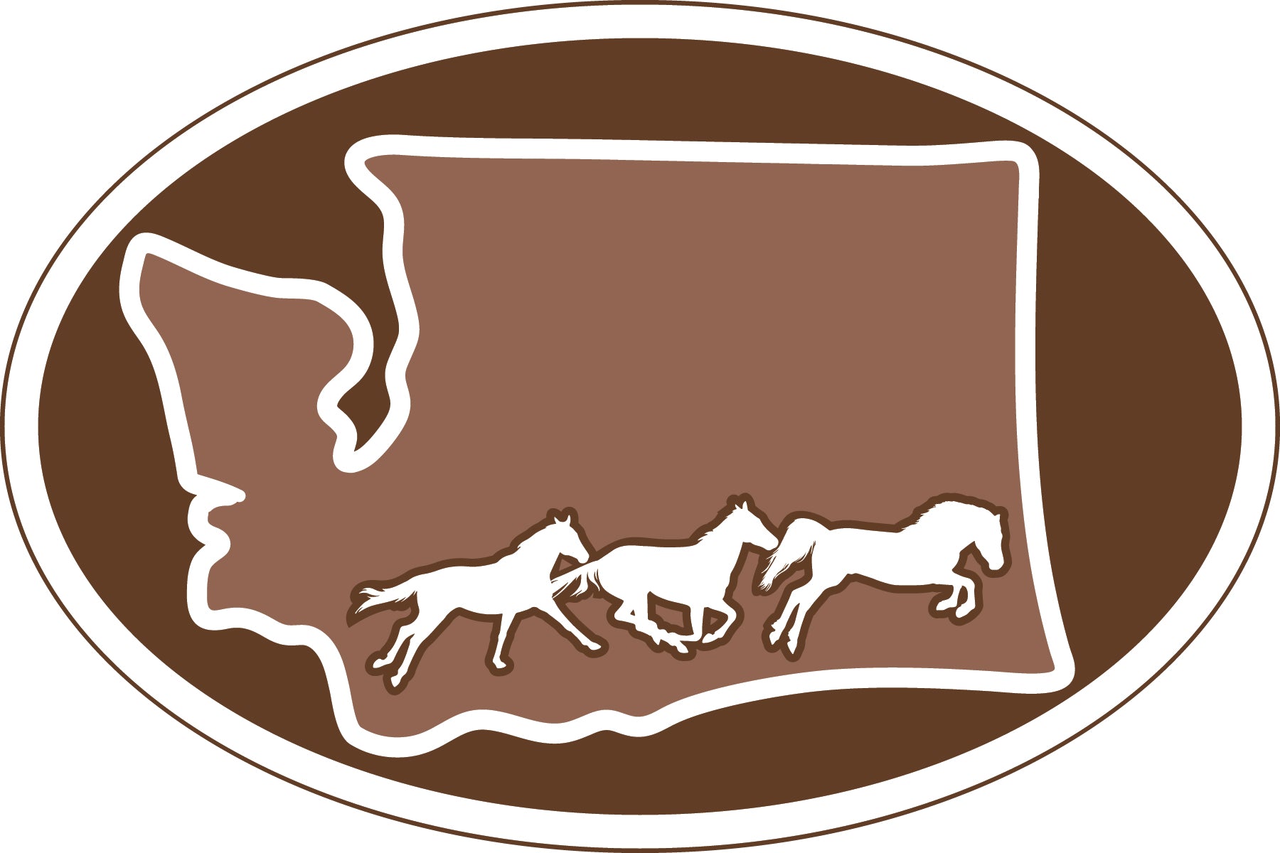 WA Horse Decals Made by Tack Room Too