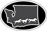 WA Horse Decals Made by Tack Room Too