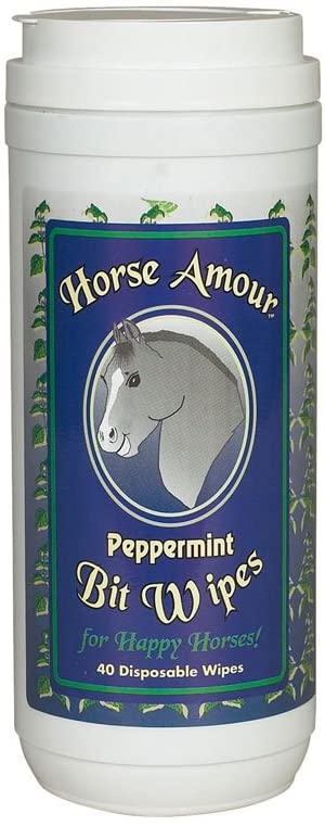 Horse Amour Peppermint Bit Wipes