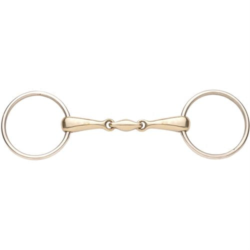 Centaur Elite German Silver Loose Ring Snaffle with Lozenge