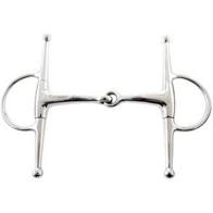 Korsteel Medium Weight Full Cheek Single Joint Snaffle