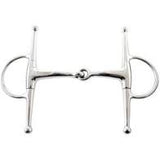 Korsteel Medium Weight Full Cheek Single Joint Snaffle