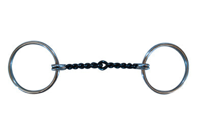 Metalab Medium Twist Loose Ring Snaffle
