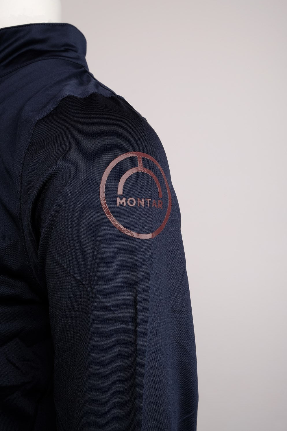 Montar Junior neck zipper polo