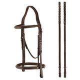 Bobby's Fancy Round Raised Padded Bridle