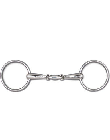 Toklat 3 Piece Lozenge Loose Ring Snaffle