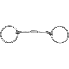 Myler Loose Ring Level 1 Comfort Snaffle Wide Barrel MB02 Double Jointed Mouthpiece