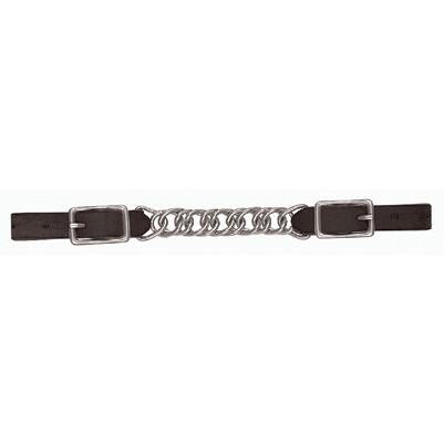 Tory Leather Flat Single Curb Chain