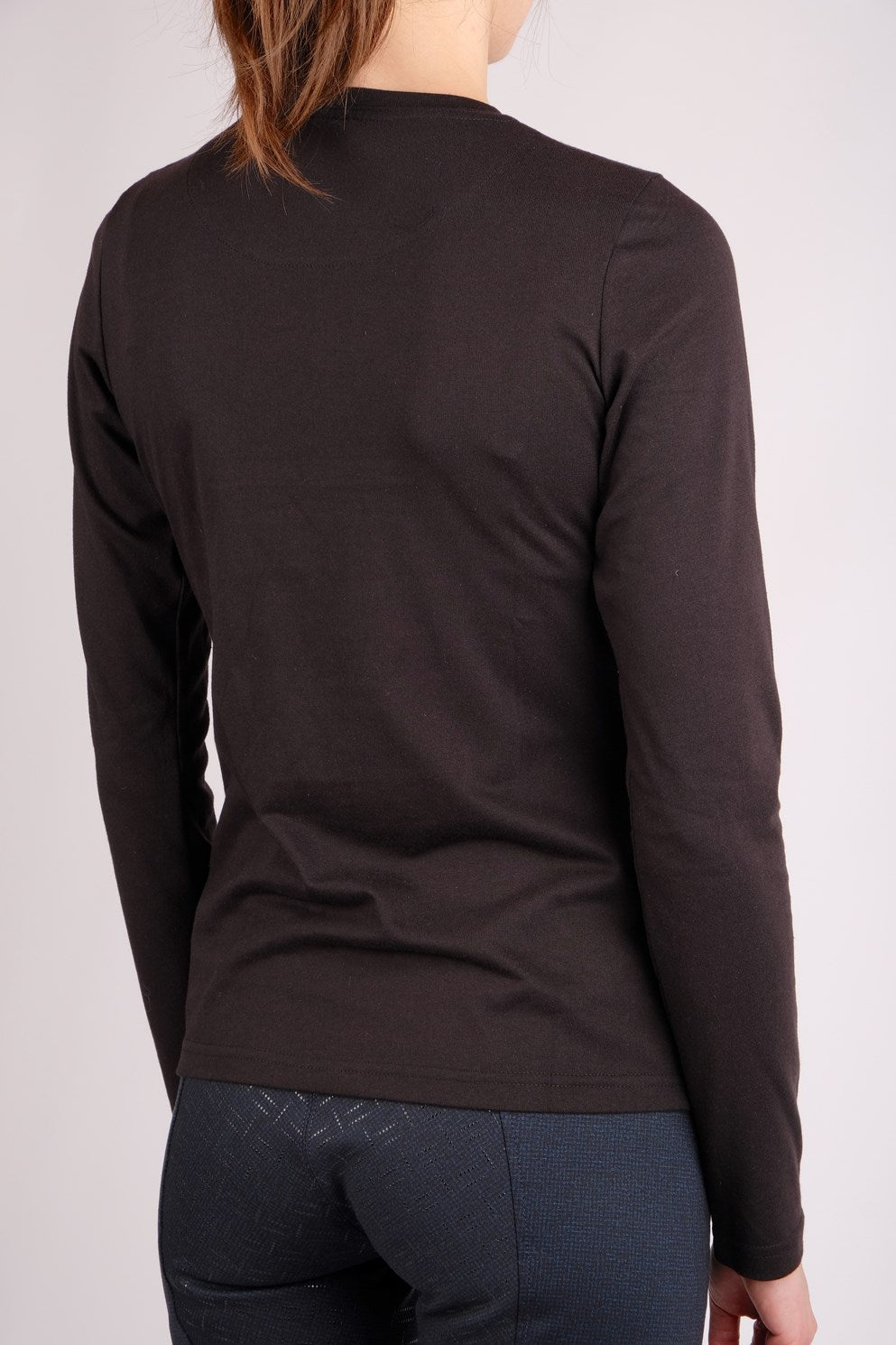 Montar Tine Tone-in-Tone Logo Long Sleeve T-Shirt