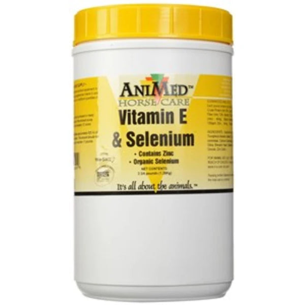 Animed Vitamin E & Selenium With Zinc 2.5 Jar Tack Room Too