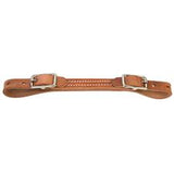 Weaver Harness Flat Harness Leather Double Buckle Curb Strap