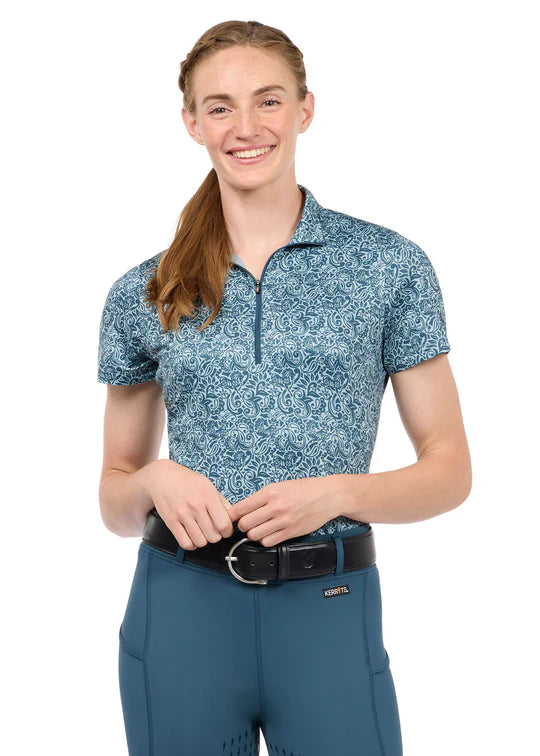 Kerrits Play It Coolcore Short Sleeve Printed Shirt