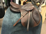 C2796 Used CWD Jump 18" Saddle Medium Wide with Long Flap