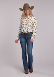 Women's Barrel Racers Print Western Shirt